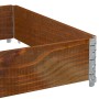 Solid pine wood pallet collar in brown, 120x80 cm. by , Loading platforms and pallets - Ref: Foro24-4010274, Price: 39,08 €, ...