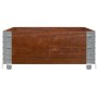 Solid pine wood pallet collar in brown, 100x50 cm. by , Loading platforms and pallets - Ref: Foro24-4010281, Price: 36,51 €, ...