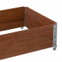 Solid pine wood pallet collar in brown, 100x50 cm. by , Loading platforms and pallets - Ref: Foro24-4010281, Price: 36,51 €, ...