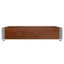 Solid pine wood pallet collar in brown, 100x100 cm. by , Loading platforms and pallets - Ref: Foro24-4010288, Price: 40,99 €,...