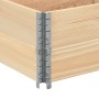 Pallet necklaces, 2 units, solid pine wood, 150x50 cm. by , Loading platforms and pallets - Ref: Foro24-4010297, Price: 72,35...