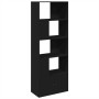 Engineered wood black shelf 70x36x189 cm by , Bookcases and shelves - Ref: Foro24-3295318, Price: 129,16 €, Discount: %