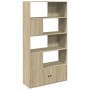 Engineered wood bookshelf in Sonoma oak, 100x36x189 cm by , Bookcases and shelves - Ref: Foro24-3295326, Price: 148,82 €, Dis...