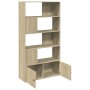 Engineered wood bookshelf in Sonoma oak, 100x36x189 cm by , Bookcases and shelves - Ref: Foro24-3295326, Price: 148,82 €, Dis...