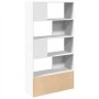 Estantería de madera de ingeniería blanca 100x36x189 cm de , Librerías y estanterías - Ref: Foro24-3295324, Precio: 154,30 €,...