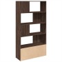 Engineered wood brown oak bookshelf 100x36x189 cm by , Bookcases and shelves - Ref: Foro24-3295330, Price: 152,99 €, Discount: %