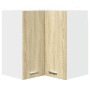 Armario de esquina madera ingeniería roble Sonoma 57x57x60 cm de , Armarios de cocina - Ref: Foro24-849625, Precio: 70,42 €, ...