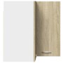 Armario de esquina madera ingeniería roble Sonoma 57x57x60 cm de , Armarios de cocina - Ref: Foro24-849625, Precio: 70,42 €, ...