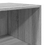 Aparador alto madera de ingeniería gris Sonoma 50x41x185 cm de , Aparadores - Ref: Foro24-3281685, Precio: 129,25 €, Descuent...