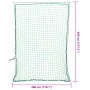 Tow network with green 4x3 m elastic PP rope by , Cargo nets for motor vehicles - Ref: Foro24-4012244, Price: 37,98 €, Discou...