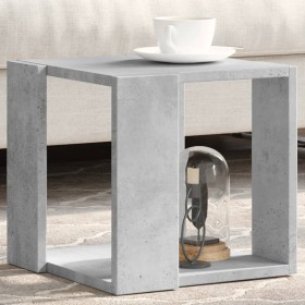 Engineered wood gray concrete coffee table 32x32x30 cm by , Coffee table - Ref: Foro24-848146, Price: 27,00 €, Discount: %