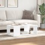 White engineered wood coffee table 89.5x48x30 cm by , Coffee table - Ref: Foro24-848150, Price: 55,99 €, Discount: %