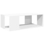 White engineered wood coffee table 89.5x48x30 cm by , Coffee table - Ref: Foro24-848150, Price: 55,99 €, Discount: %