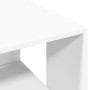 White engineered wood coffee table 89.5x48x30 cm by , Coffee table - Ref: Foro24-848150, Price: 55,99 €, Discount: %