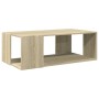 Mesa de centro madera de ingeniería roble Sonoma 89,5x48x30 cm de , Mesas de centro - Ref: Foro24-848152, Precio: 53,87 €, De...