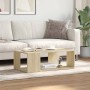 Engineered wood Sonoma oak coffee table 89.5x48x30 cm by , Coffee table - Ref: Foro24-848152, Price: 53,87 €, Discount: %