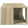 Engineered wood Sonoma oak coffee table 89.5x48x30 cm by , Coffee table - Ref: Foro24-848152, Price: 53,87 €, Discount: %