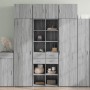 Tall Sonoma gray engineered wood sideboard 70x42.5x185 cm by , Sideboards - Ref: Foro24-3281467, Price: 191,31 €, Discount: %