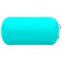 Inflatable gymnastics roll with green PVC pump 120x75 cm by vidaXL, Yoga and pilates - Ref: Foro24-92716, Price: 78,89 €, Dis...