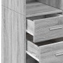 Hoher Schrank aus Sonoma-Eichenholzimitat 70x42,5x185 cm von , Sideboards - Ref: Foro24-3281467, Preis: 191,31 €, Rabatt: %