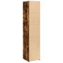 Tall smoked oak engineered wood sideboard 40x41x185 cm by , Sideboards - Ref: Foro24-3281670, Price: 109,24 €, Discount: %