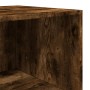 Tall smoked oak engineered wood sideboard 40x41x185 cm by , Sideboards - Ref: Foro24-3281670, Price: 109,24 €, Discount: %