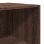 Aparador alto madera de ingeniería marrón roble 40x41x185 cm de , Aparadores - Ref: Foro24-3281672, Precio: 112,47 €, Descuen...