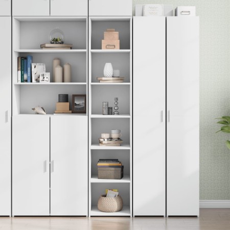 Hoher Schrank aus weißem Ingenieurholz 40x41x185 cm von , Sideboards - Ref: Foro24-3281666, Preis: 112,47 €, Rabatt: %