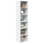 Hoher Schrank aus weißem Ingenieurholz 40x41x185 cm von , Sideboards - Ref: Foro24-3281666, Preis: 112,47 €, Rabatt: %