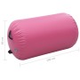 Aufblasbare Gymnastikrolle mit rosa PVC-Pumpe 100x60 cm von vidaXL, Yoga und Pilates - Ref: Foro24-92712, Preis: 75,93 €, Rab...