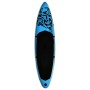 Inflatable blue paddle surf board game 366x76x15 cm by vidaXL, Paddleboards - Ref: Foro24-92739, Price: 273,90 €, Discount: %