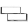 Engineered wood gray Sonoma wall shelf 100x20x53 cm by , Shelves and shelves - Ref: Foro24-848022, Price: 47,42 €, Discount: %