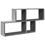 Engineered wood gray Sonoma wall shelf 100x20x53 cm by , Shelves and shelves - Ref: Foro24-848022, Price: 47,42 €, Discount: %