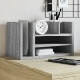 Organizador escritorio madera ingeniería gris 44,5x24x25 cm de , Clasificación y organización - Ref: Foro24-848043, Precio: 3...