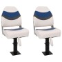 Asientos de barco con pedestal 2 uds altura ajustable 360° de , Embarcaciones - Ref: Foro24-3294980, Precio: 243,71 €, Descue...