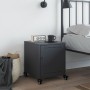 Bedside table in anthracite grey steel, 36x39x43.5 cm by , Nightstands - Ref: Foro24-846618, Price: 65,38 €, Discount: %