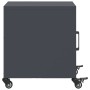 Bedside table in anthracite grey steel, 36x39x43.5 cm by , Nightstands - Ref: Foro24-846618, Price: 65,38 €, Discount: %