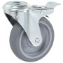 Swivel wheels with pin hole 24 units 100 mm by , Material handling - Ref: Foro24-277894, Price: 133,18 €, Discount: %