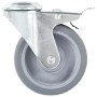 Swivel wheels with pin hole 16 units 100 mm by , Material handling - Ref: Foro24-277868, Price: 95,63 €, Discount: %