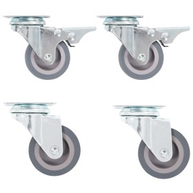 Swivel wheels 8 units 50 mm by , Material handling - Ref: Foro24-277911, Price: 26,63 €, Discount: %