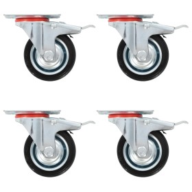 Swivel wheels 12 units 75 mm by , Material handling - Ref: Foro24-277947, Price: 58,38 €, Discount: %