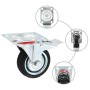 Swivel wheels 12 units 75 mm by , Material handling - Ref: Foro24-277947, Price: 58,38 €, Discount: %