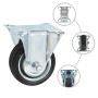 Fixed wheels 24 units 75 mm by , Material handling - Ref: Foro24-277939, Price: 77,28 €, Discount: %