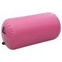 Inflatable gymnastics roll with pink PVC pump 120x75 cm by vidaXL, Yoga and pilates - Ref: Foro24-92715, Price: 84,55 €, Disc...