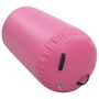 Inflatable gymnastics roll with pink PVC pump 120x75 cm by vidaXL, Yoga and pilates - Ref: Foro24-92715, Price: 84,55 €, Disc...