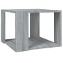 Gray Sonoma plywood coffee table 40x40x30 cm by , Coffee table - Ref: Foro24-815169, Price: 30,99 €, Discount: %