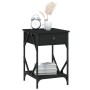 Mesitas de noche 2 uds madera contrachapada negro 40x42x60 cm de , Mesitas de noche - Ref: Foro24-826336, Precio: 82,47 €, De...