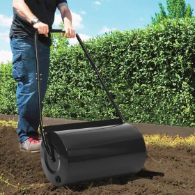 Schwarze Rasenwalze 57 cm 43 L von vidaXL, Rasenwalzen - Ref: Foro24-147843, Preis: 85,99 €, Rabatt: %