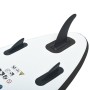 Schwarz-weißes aufblasbares Paddle-Board-Set von vidaXL, Paddleboards - Ref: Foro24-92728, Preis: 178,89 €, Rabatt: %