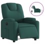 Sillón reclinable eléctrico tela verde oscuro de , Sillones - Ref: Foro24-3204350, Precio: 261,99 €, Descuento: %